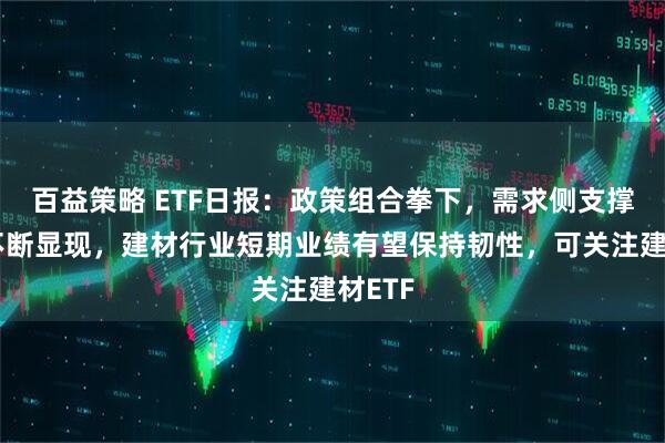 百益策略 ETF日报：政策组合拳下，需求侧支撑力度不断显现，建材行业短期业绩有望保持韧性，可关注建材ETF
