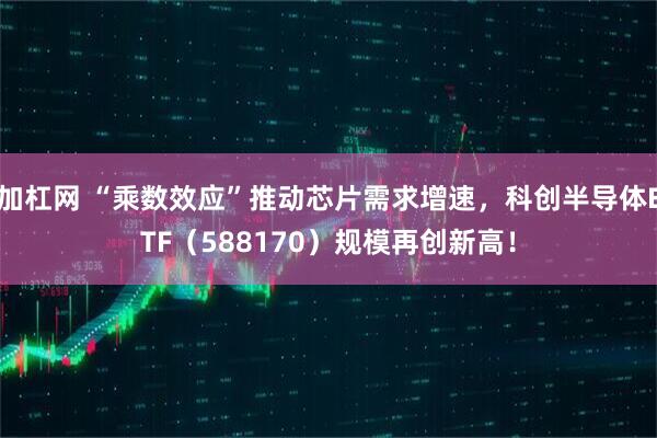 加杠网 “乘数效应”推动芯片需求增速，科创半导体ETF（588170）规模再创新高！